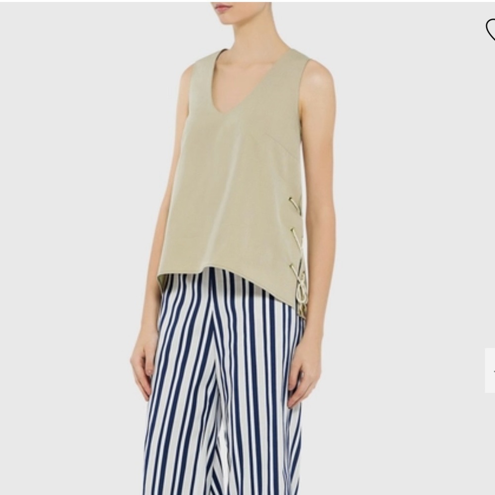 Tanya Taylor Sabine Chino top Sz 4